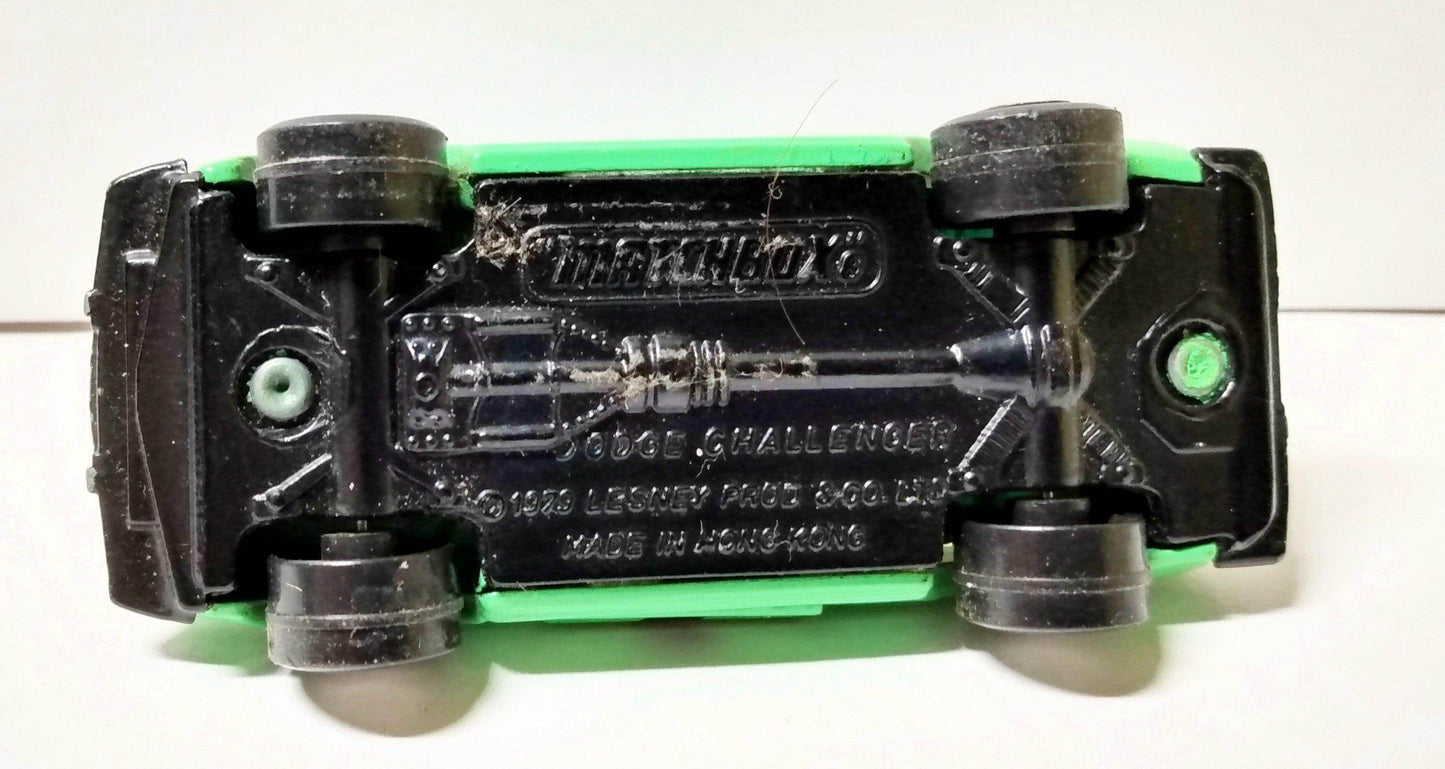 Lesney Matchbox 63 Dodge Challenger Superfast Hong Kong 1979 - TulipStuff