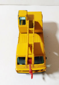 Lesney Matchbox 63 Dodge Crane Truck Construction Toy 1968 England - TulipStuff