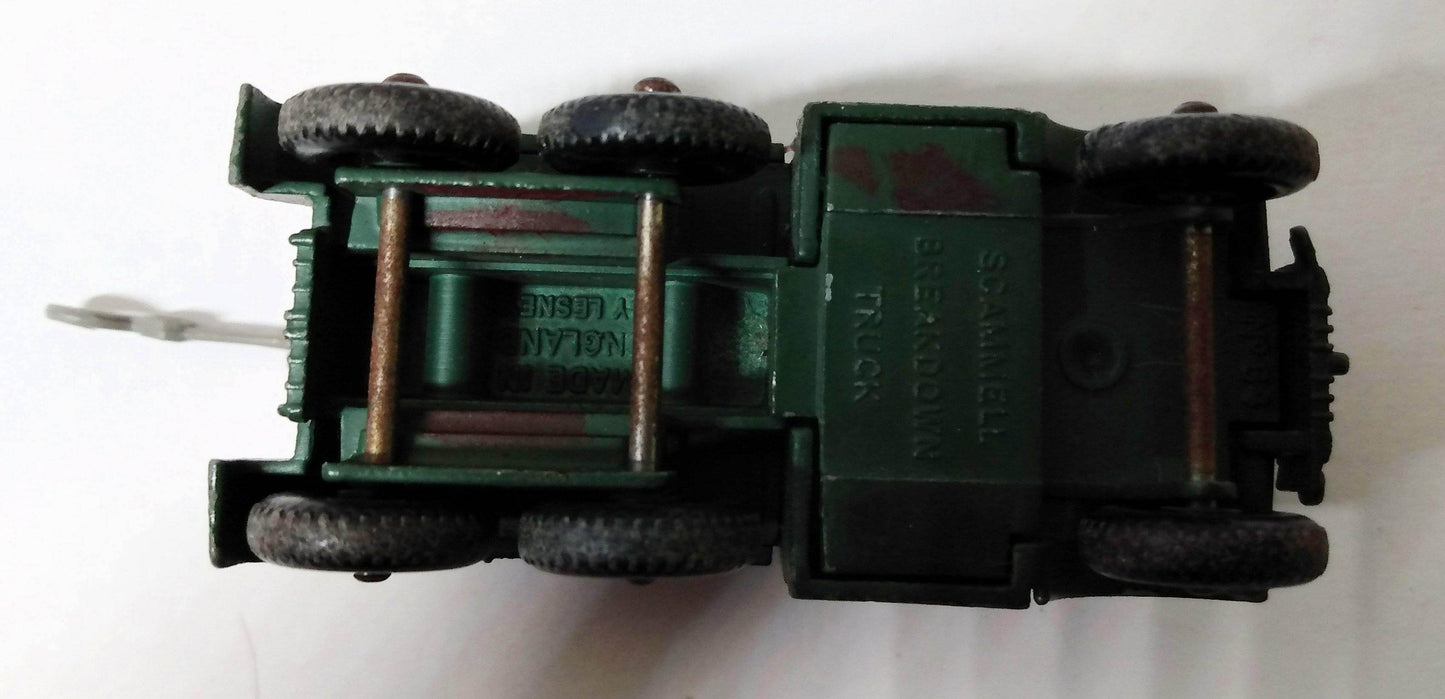 Lesney Matchbox No. 64 Scammell Breakdown Tow Truck England 1959 - TulipStuff