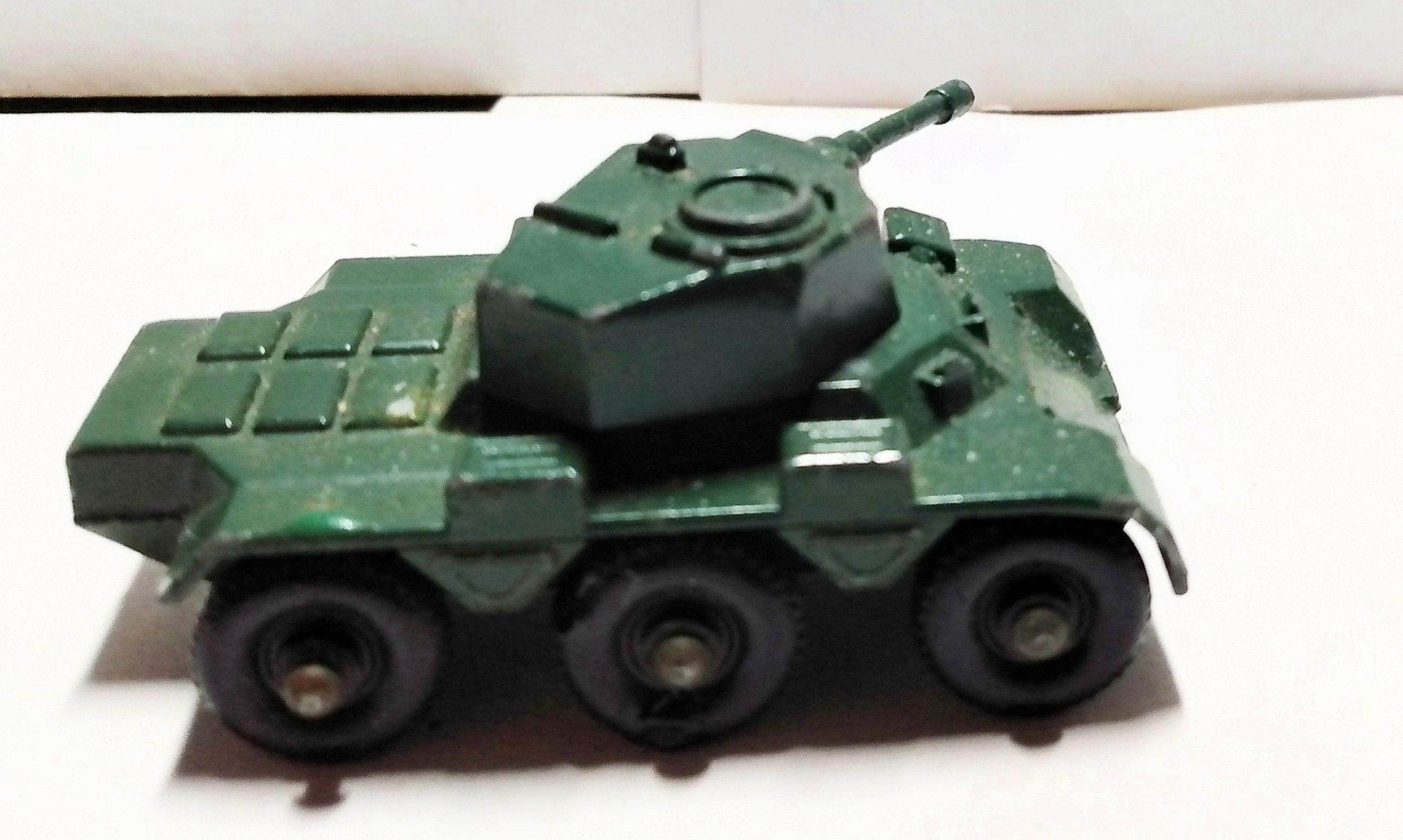 Lesney Matchbox No. 67 Saladin Armoured Car Army Tank England 1959 - TulipStuff