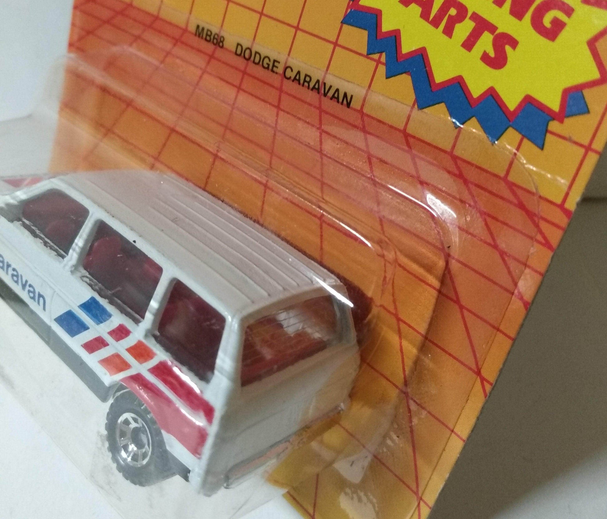 Matchbox 68 1984 Dodge Caravan Vintage Diecast Metal Macau - TulipStuff