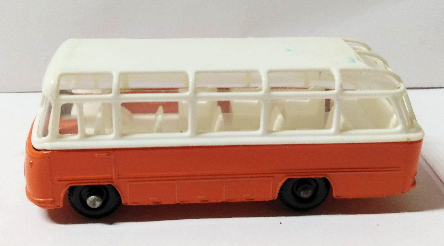 Lesney Matchbox 68 Mercedes Coach Bus 1965 Made in England - TulipStuff