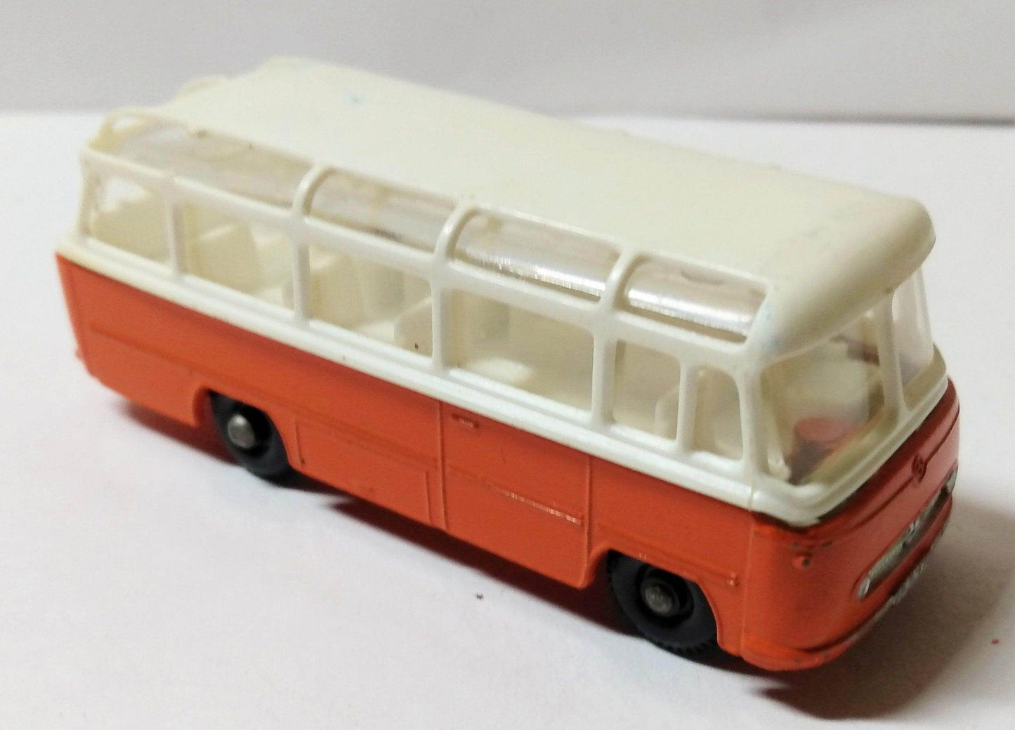 Lesney Matchbox 68 Mercedes Coach Bus 1965 Made in England - TulipStuff