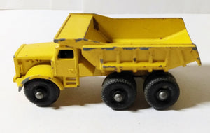 Lesney Matchbox no. 6 Euclid Quarry Dump Truck England 1964 - TulipStuff