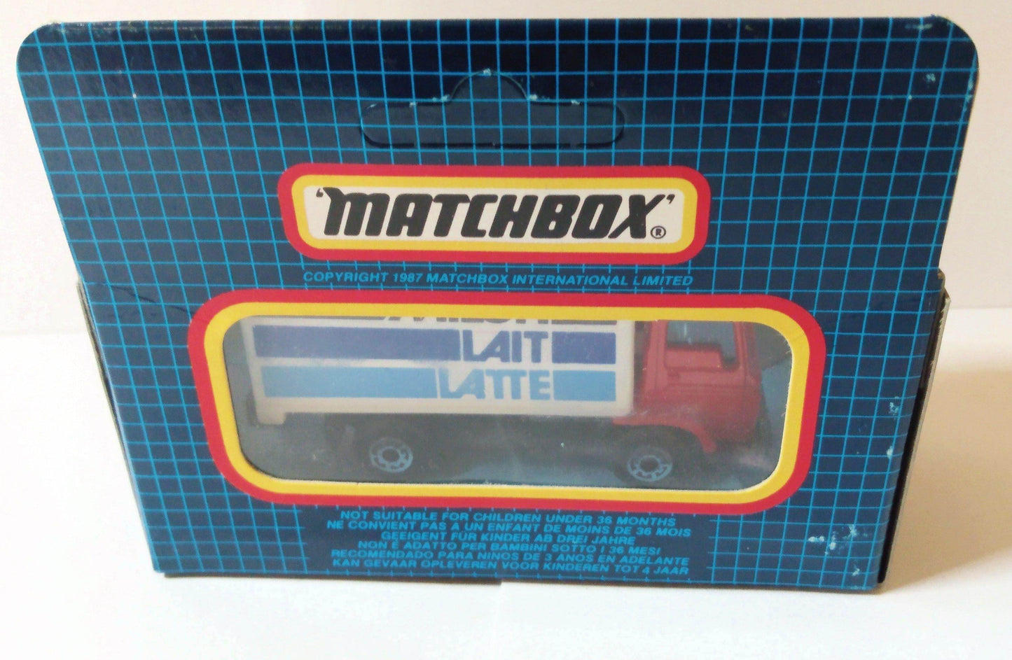 Matchbox MB72 Kellogg's Milch Lait Latte Dodge Delivery Truck 1986 - TulipStuff