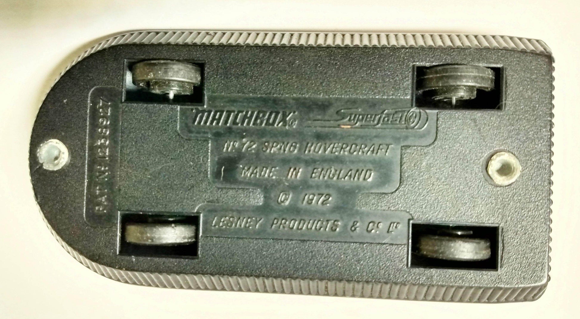 Lesney Matchbox No. 72 SRN6 Hovercraft Superfast England 1972 - TulipStuff