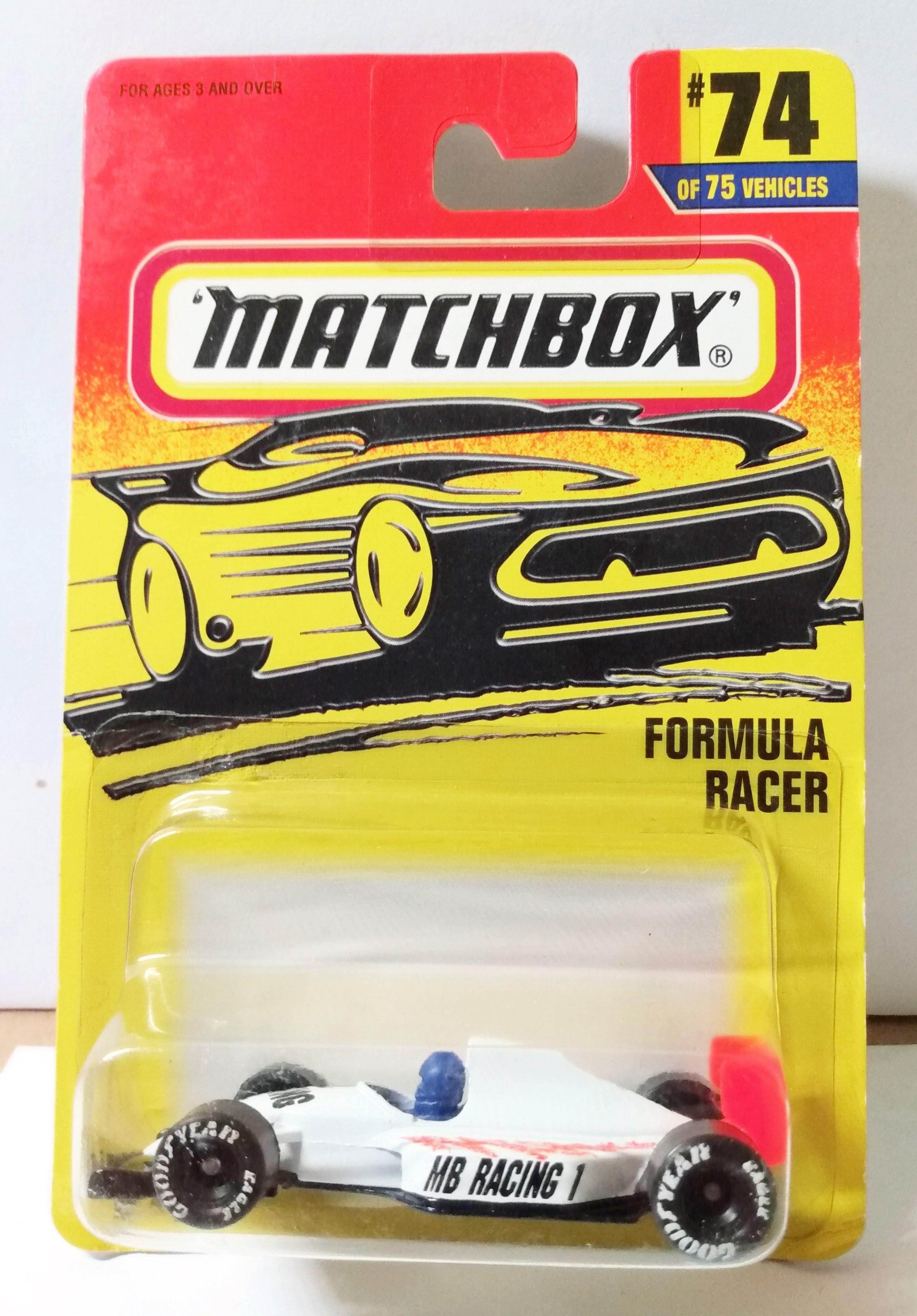 Matchbox MB74 Formula 1 Racer Racing Car 1996 – TulipStuff
