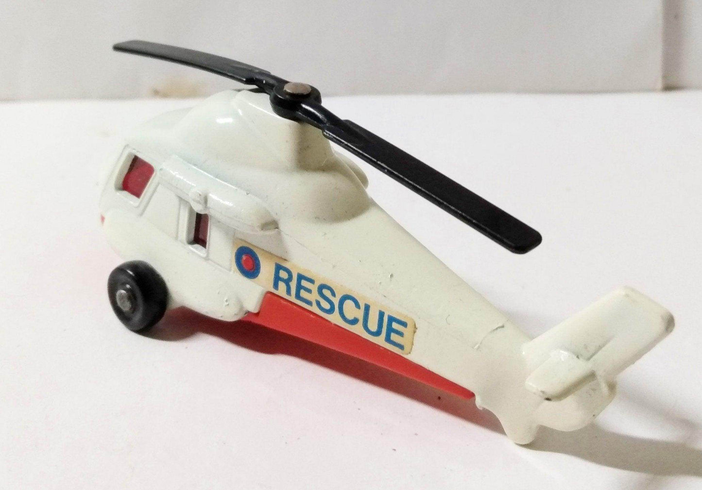 Lesney Matchbox 75 Seasprite Rescue Helicopter 1977 England - TulipStuff