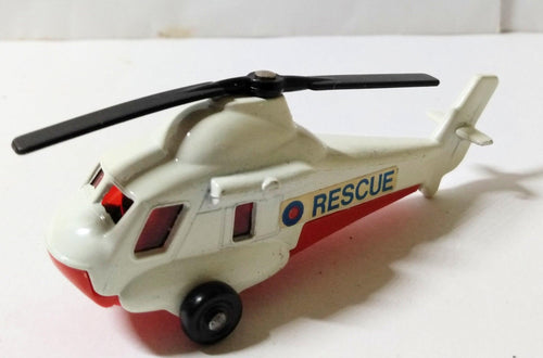 Lesney Matchbox 75 Seasprite Rescue Helicopter 1977 England - TulipStuff