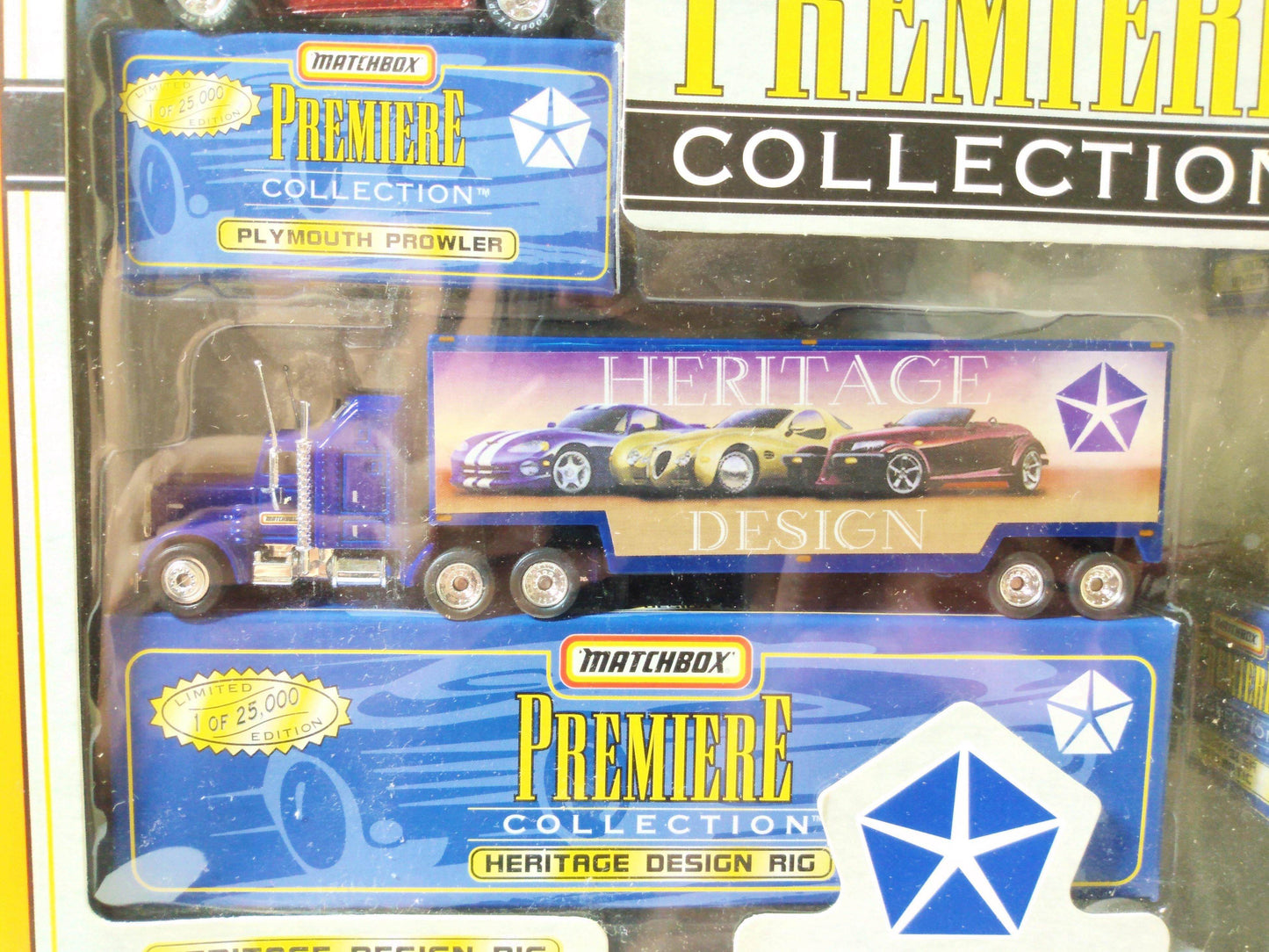 Matchbox Premiere Collection Chrysler Corporation 4-car Gift Set 1997 - TulipStuff