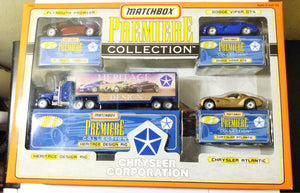 Matchbox Premiere Collection Chrysler Corporation 4-car Gift Set 1997 - TulipStuff