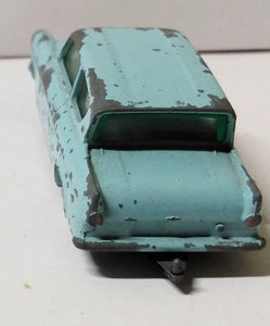 Lesney Matchbox  7 Ford Anglia Light Blue Silver Wheels England 1961 - TulipStuff