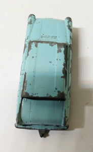 Lesney Matchbox  7 Ford Anglia Light Blue Silver Wheels England 1961 - TulipStuff