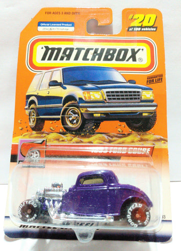 Matchbox Great Drivers Series 1933 Ford Coupe Diecast Car - TulipStuff