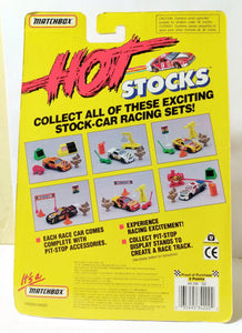 Matchbox Hot Stocks Pit Stop Action Playset Chevy Lumina 1992 - TulipStuff