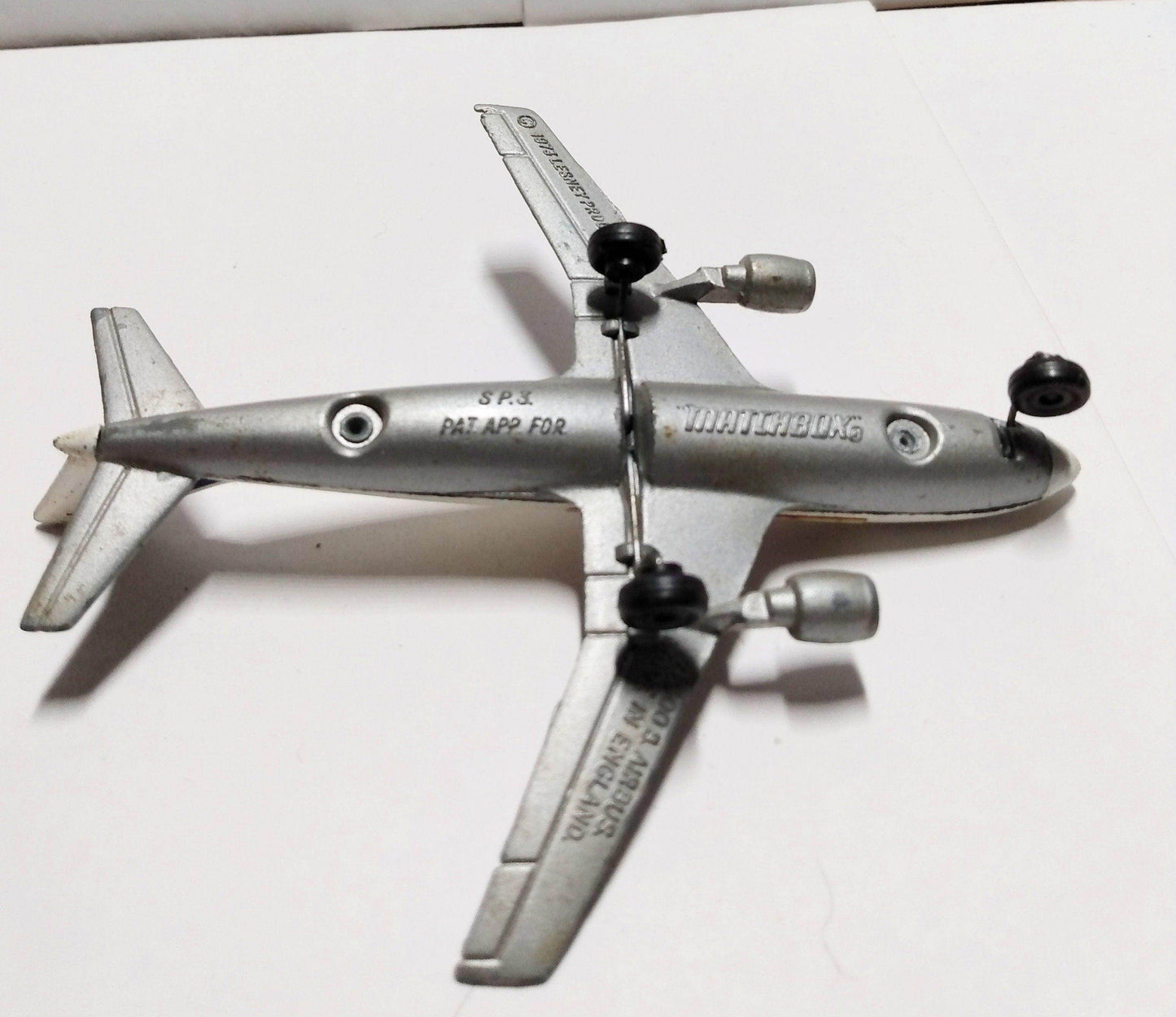 Lesney Matchbox Sky Busters SB3-A Air France Airbus A300B 1973 - TulipStuff