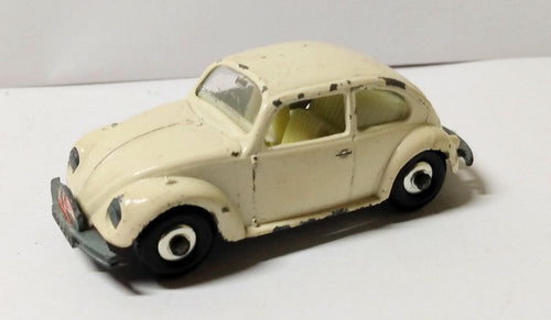 Lesney Matchbox 15 Volkswagen 1500 Saloon VW Beetle England 1968 - TulipStuff