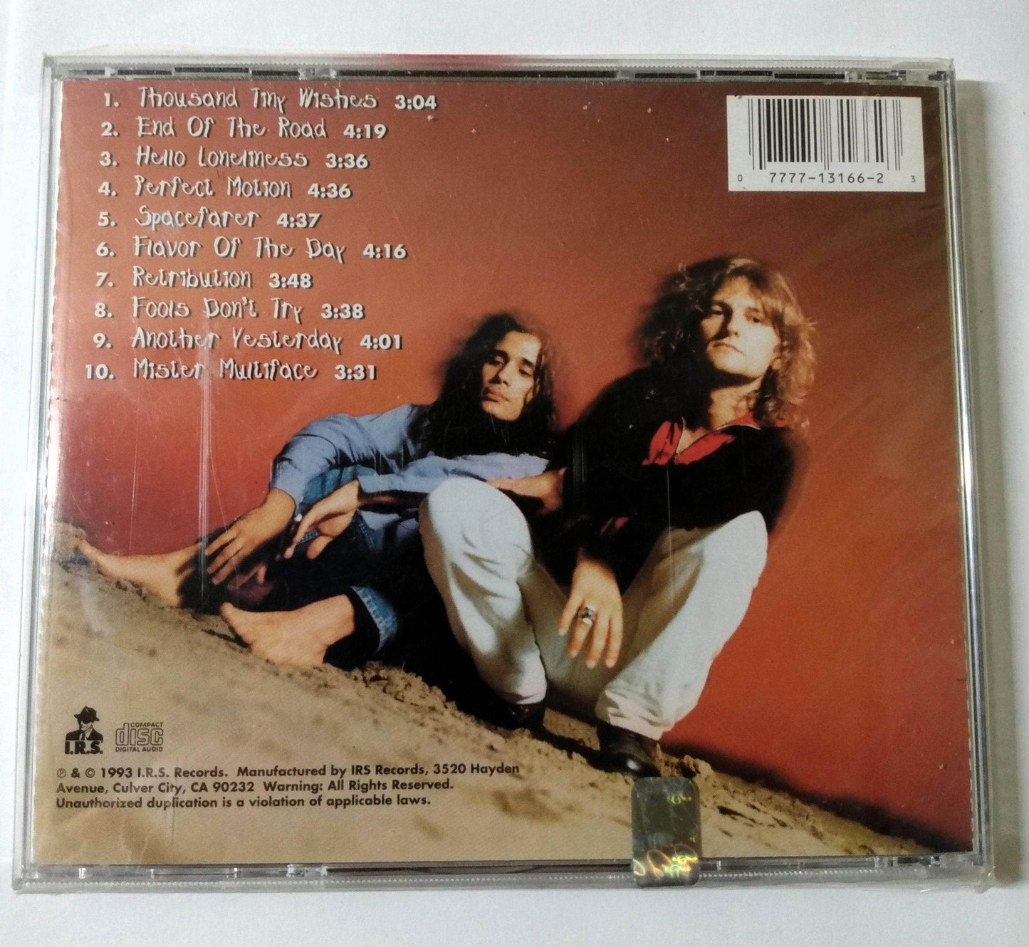 Middleman Mr Multiface Rock Album CD 1993 I.R.S. Records - TulipStuff