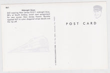Load image into Gallery viewer, New Jersey Transit NJ DOT E8 Locomotive Train Postcard - TulipStuff
