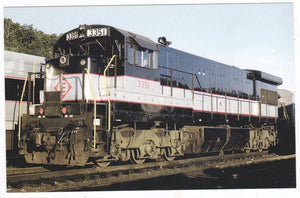 Erie-Lackawanna New Jersey DOT GE U34CH Commuter Train Locomotive - TulipStuff