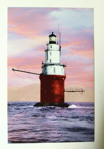 Mile Rocks Lighthouse San Francisco Bay California Postcard - TulipStuff