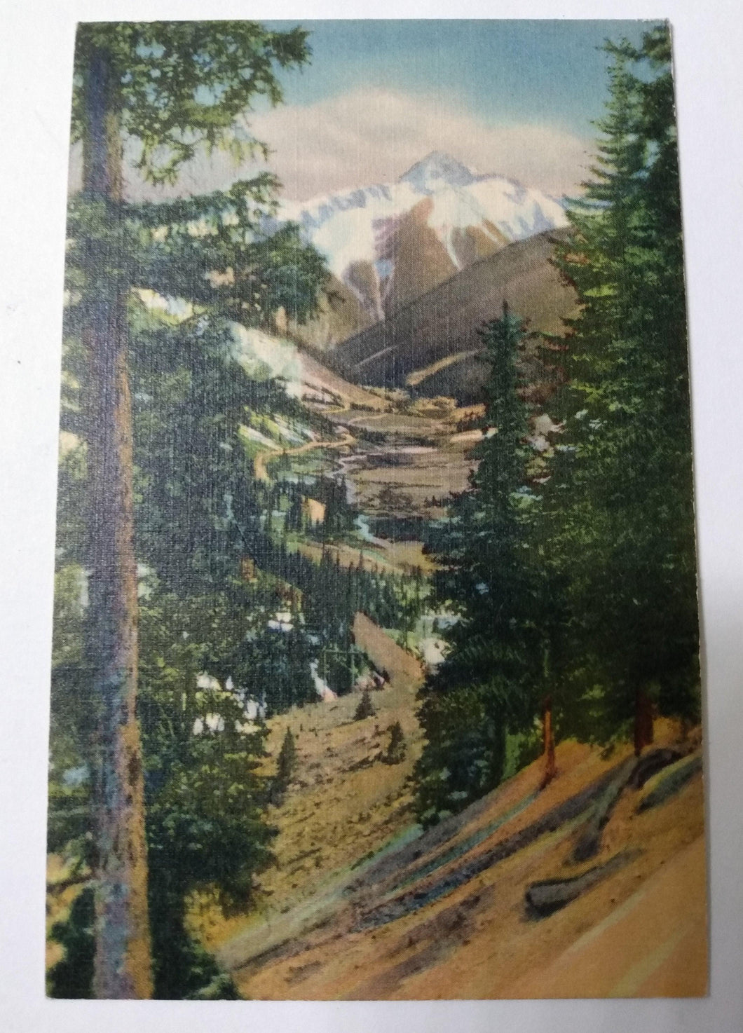Bear Mountain Chattanooga Valley Million Dollar Highway Colorado 1940s - TulipStuff