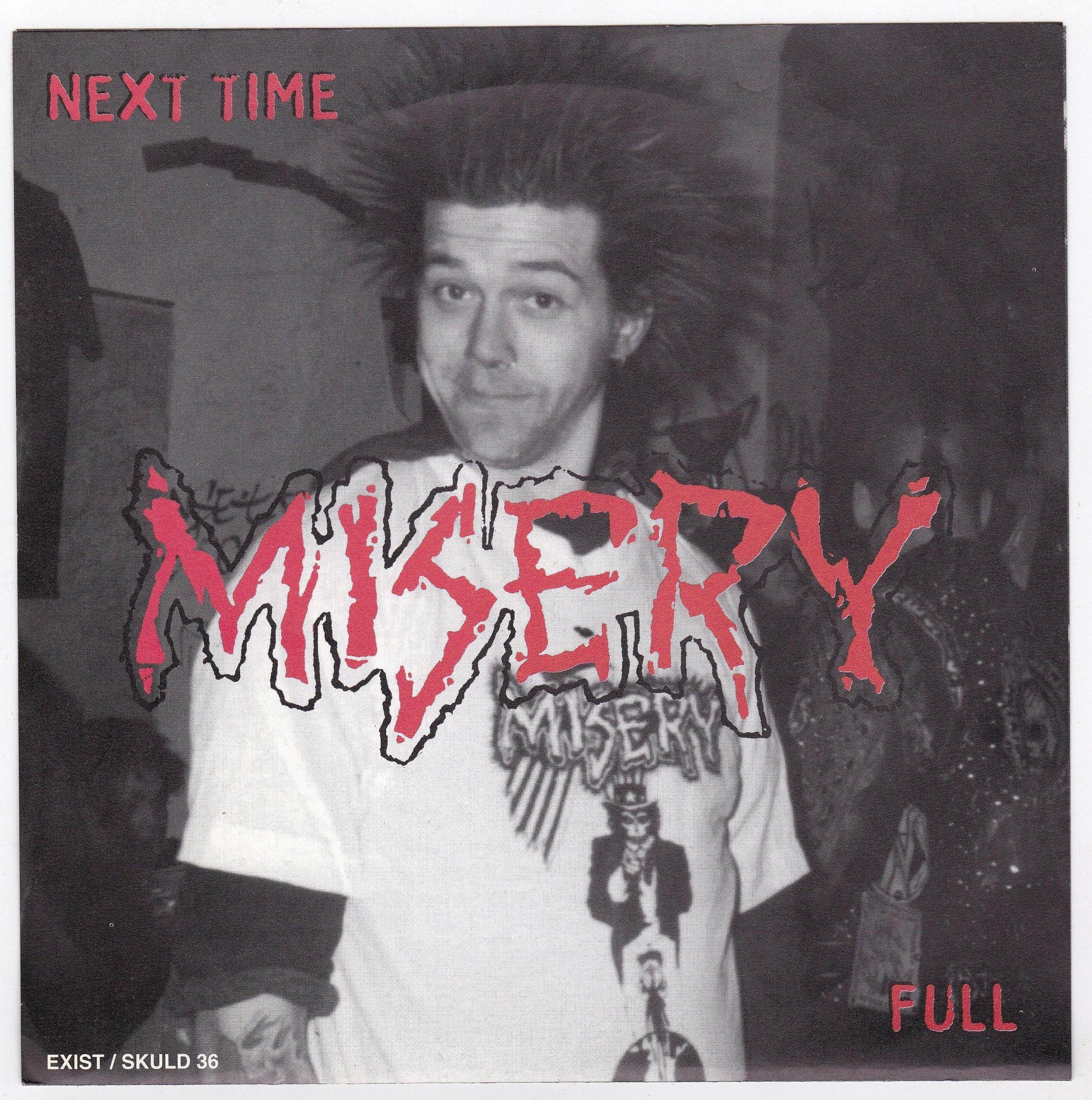 Misery Next Time Purple Vinyl 7" 1996 Minneapolis Crust Punk - TulipStuff