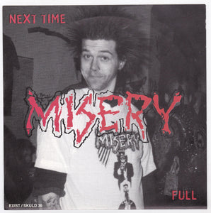 Misery Next Time Purple Vinyl 7" 1996 Minneapolis Crust Punk - TulipStuff