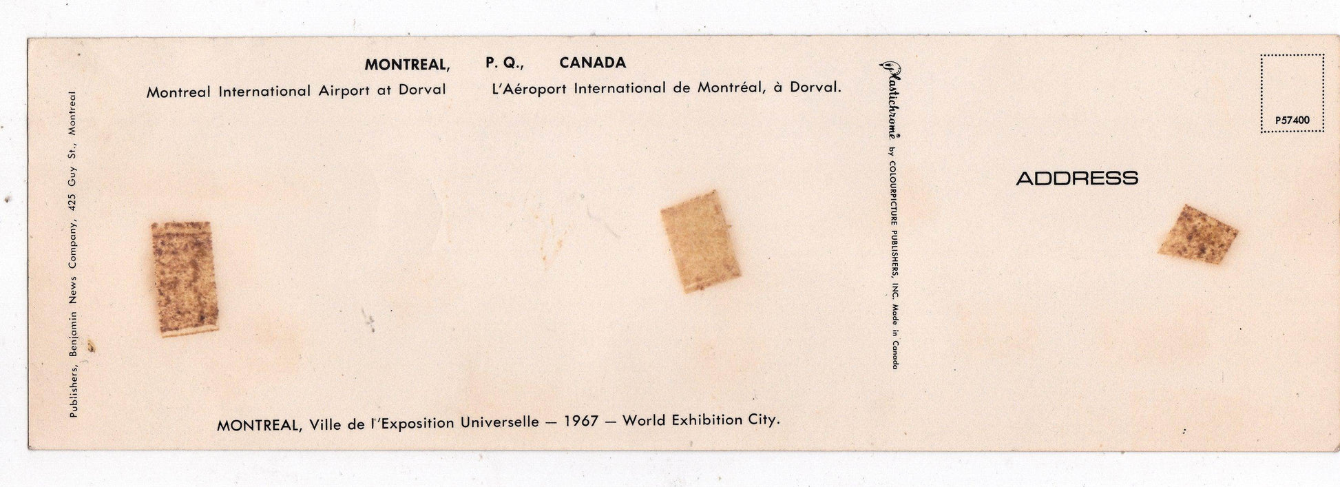 Montreal Dorval Airport Trans-Canada Airlines Vickers Vanguard 1960's - TulipStuff