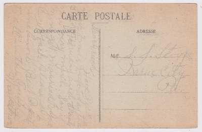 Mont St Michel Vue Generale Depart de Train Normandy France 1916 - TulipStuff