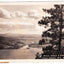 Moose River Baker From Mount Kineo Maine 1935 Real Photo Postcard - TulipStuff