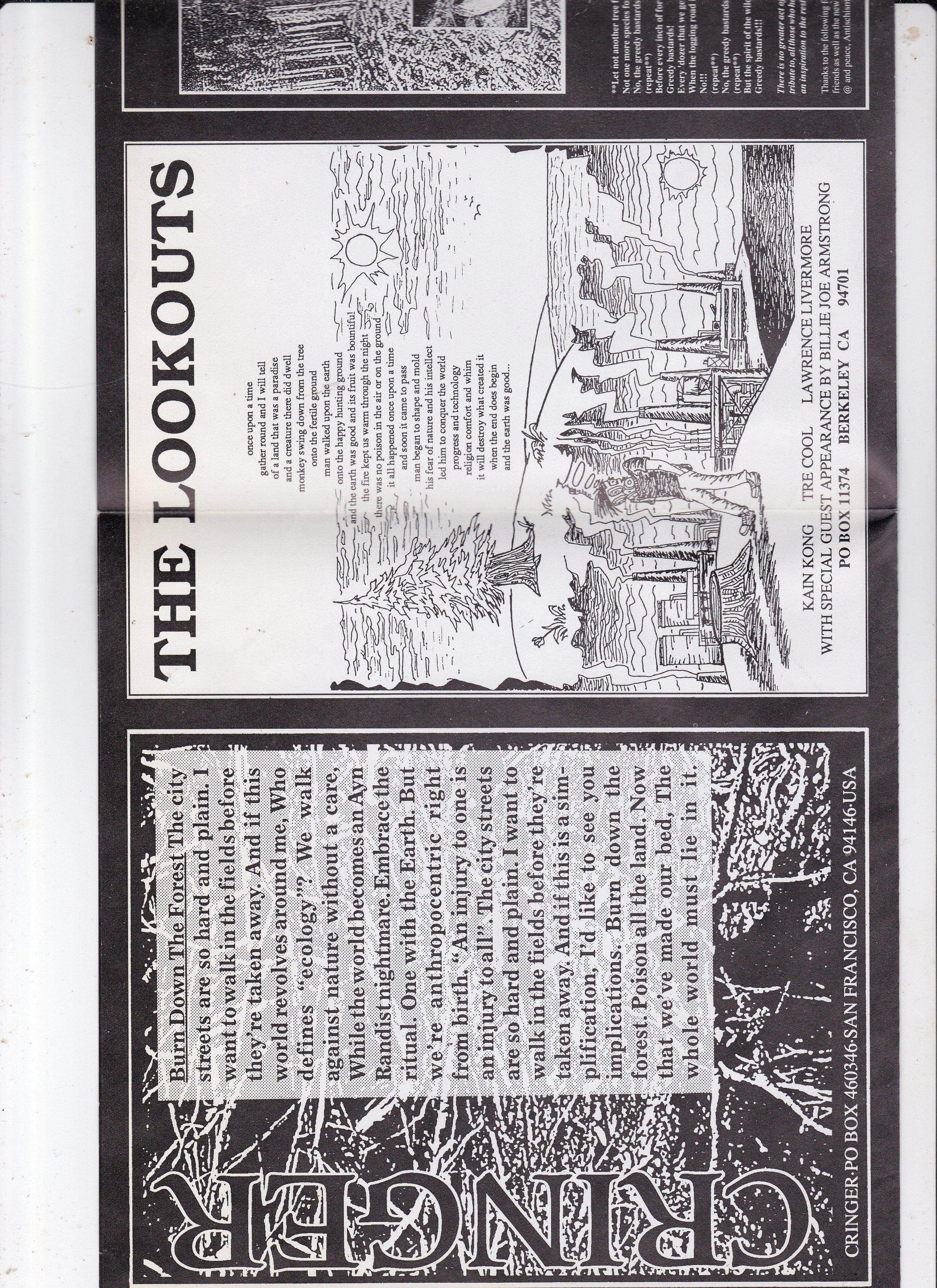 More Songs About Plants And Trees 7" EP Compilation Nausea Lookouts - TulipStuff