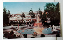 Load image into Gallery viewer, Mount Airy Lodge Fountain And Gardens View Poconos Pennsylvania 1950&#39;s - TulipStuff
