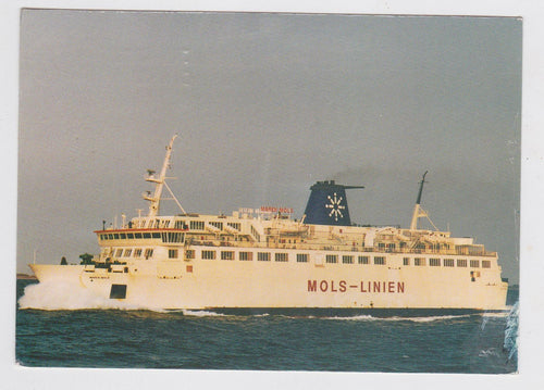 MV Maren Mols Mols-Linien Danish Car Ferry Postcard 1995 - TulipStuff