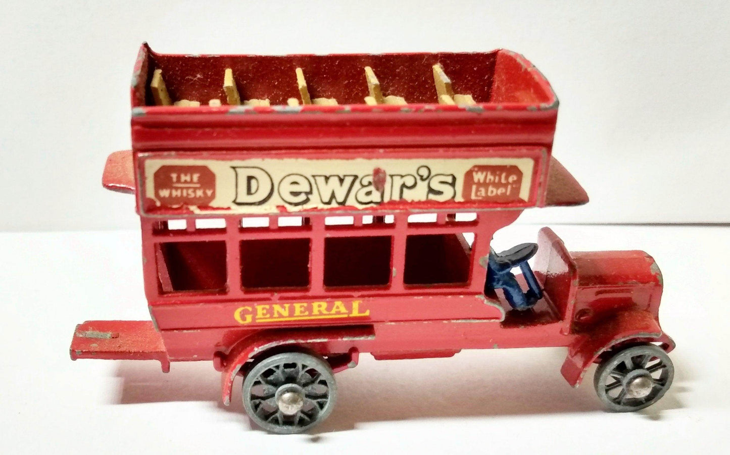 Lesney Matchbox Models of Yesteryear Y2 1911 B Type London Bus 1956 - TulipStuff