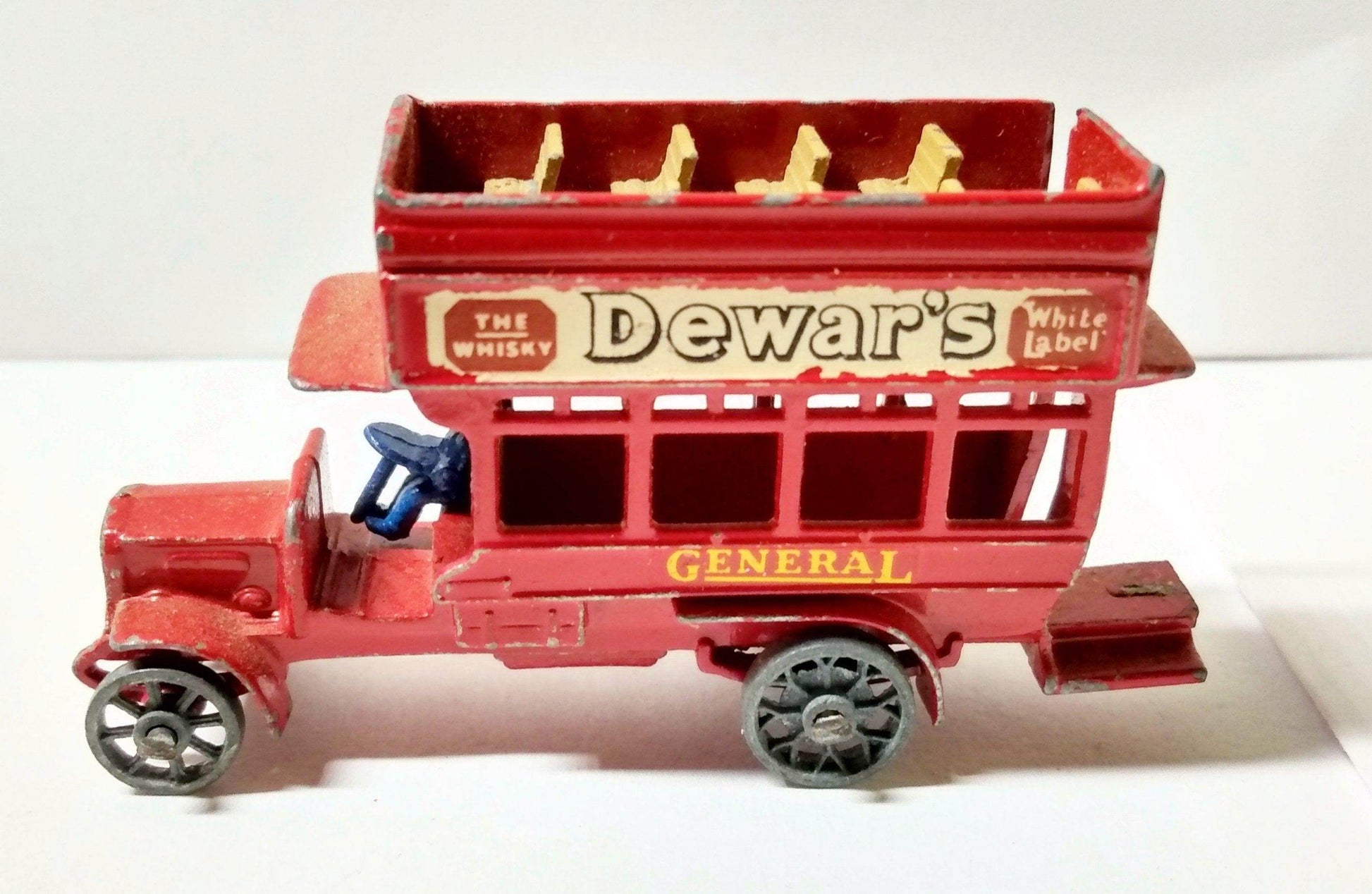 Lesney Matchbox Models of Yesteryear Y2 1911 B Type London Bus 1956 - TulipStuff