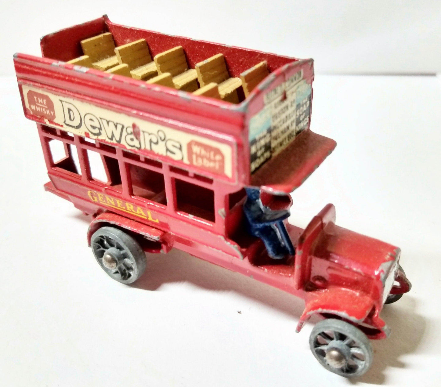 Lesney Matchbox Models of Yesteryear Y2 1911 B Type London Bus 1956 - TulipStuff