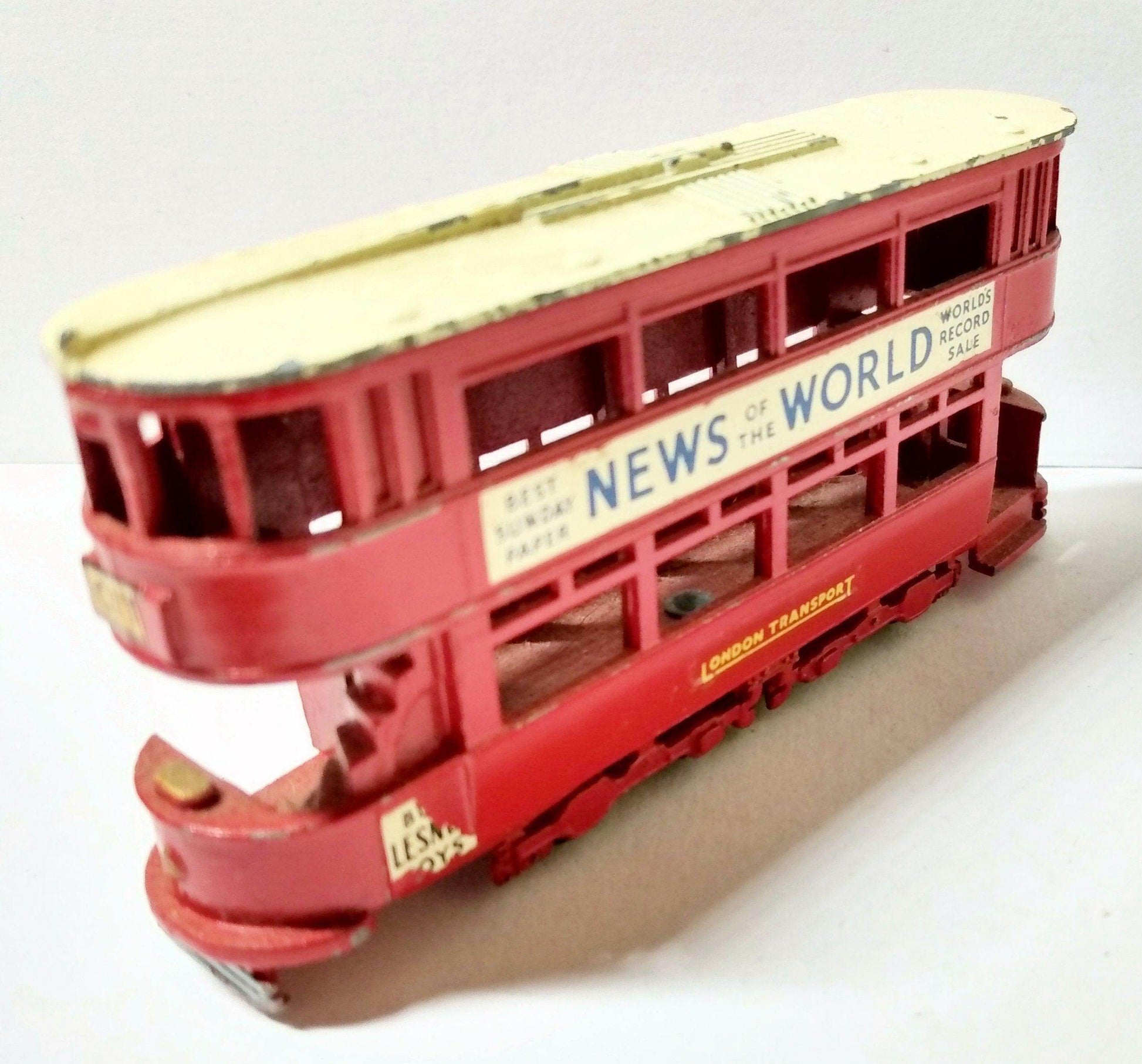 Lesney Matchbox Models of Yesteryear Y3 1907 London E Class Tram Car - TulipStuff