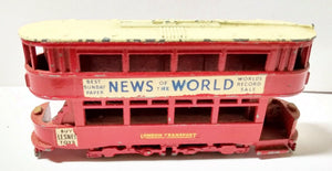 Lesney Matchbox Models of Yesteryear Y3 1907 London E Class Tram Car - TulipStuff
