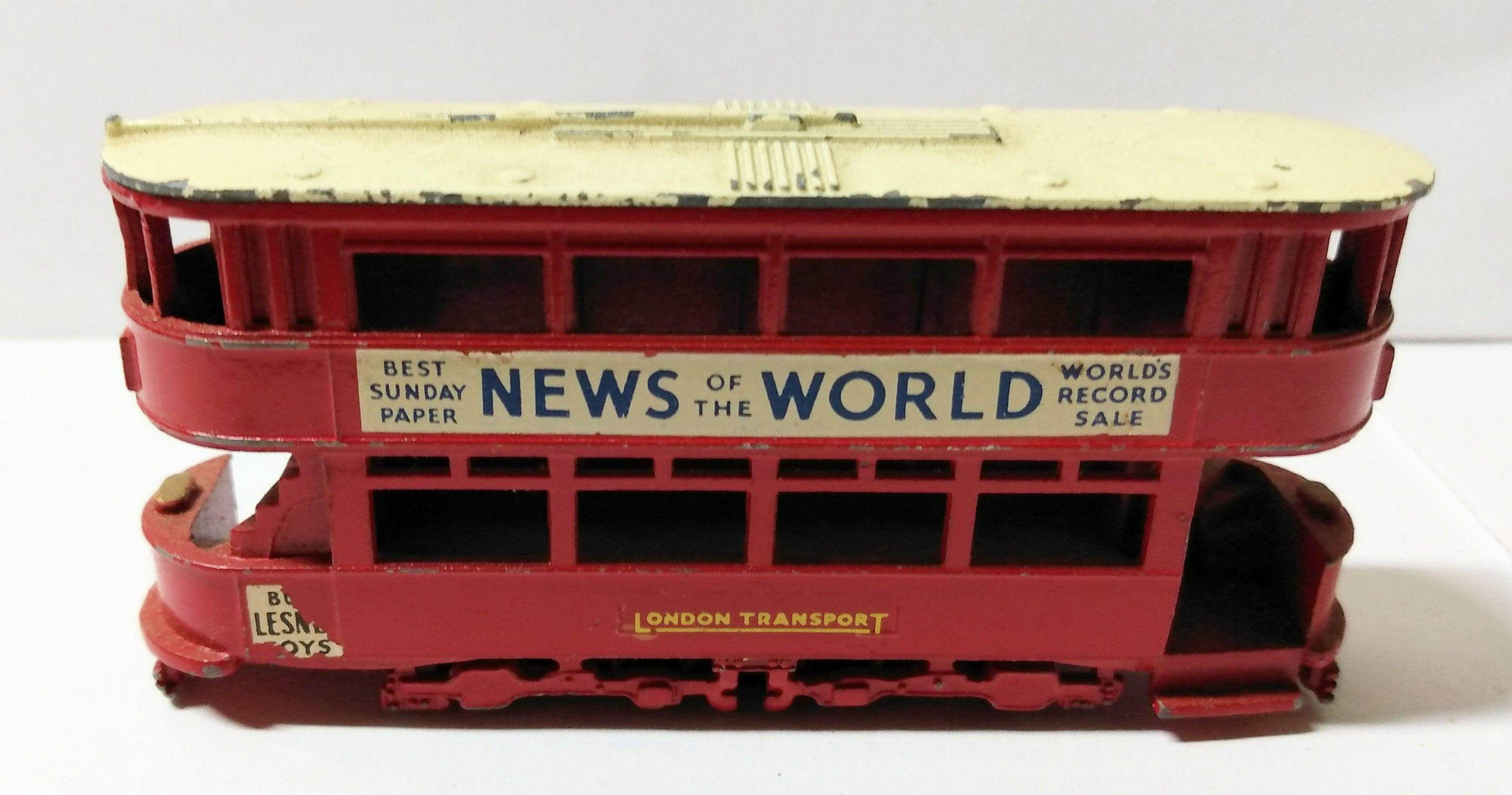 Lesney Matchbox Models of Yesteryear Y3 1907 London E Class Tram Car - TulipStuff