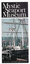 Load image into Gallery viewer, Mystic Seaport Museum Connecticut Late 1970&#39;s Brochure - TulipStuff
