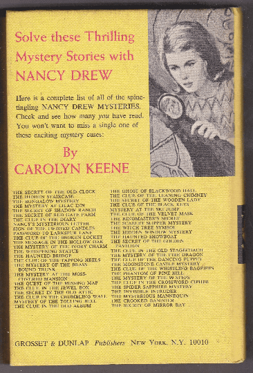 Nancy Drew Mystery Stories 46 The Invisible Intruder 1969 - TulipStuff