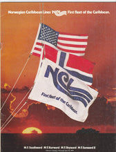 Load image into Gallery viewer, Norwegian Caribbean Southward Starward Sunward II Skyward 1979 Brochure - TulipStuff

