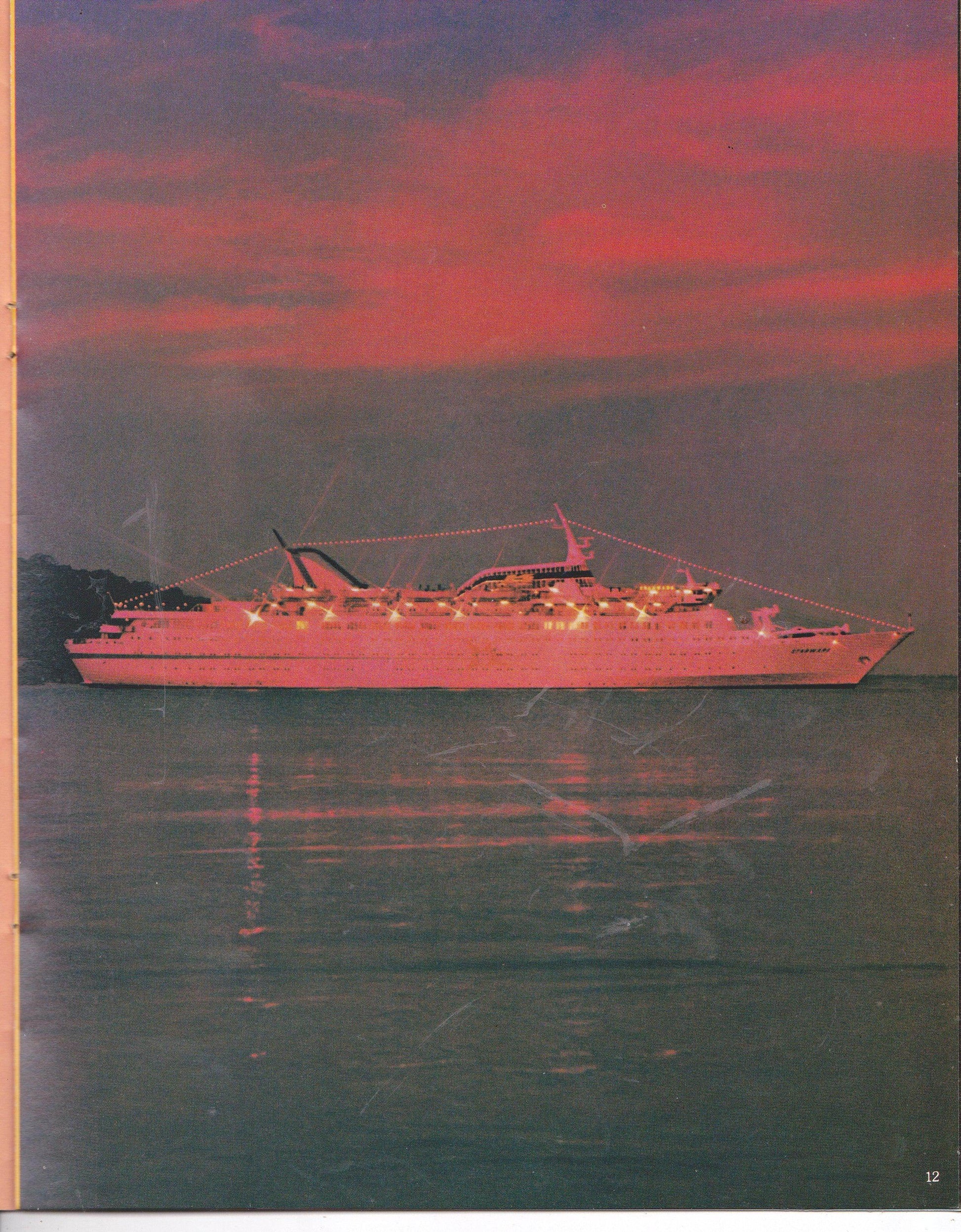 Norwegian Caribbean Southward Starward Sunward II Skyward 1979 Brochure - TulipStuff