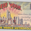 New York The World Metropolis 1940's Postcard Booklet - TulipStuff