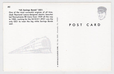 New Jersey DOT "US Savings Bonds" GG1 Electric Locomotive - TulipStuff