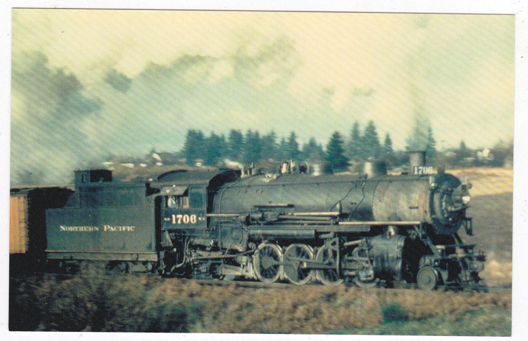 Northern Pacific Railway NP Mikado 2-8-2 Steam Locomotive - TulipStuff