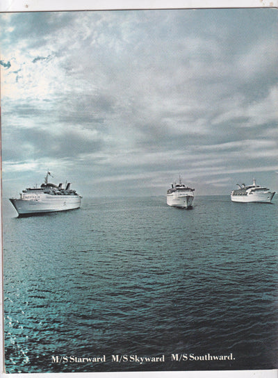 Norwegian Caribbean Southward Starward Skyward 1975 Cruise Brochure - TulipStuff
