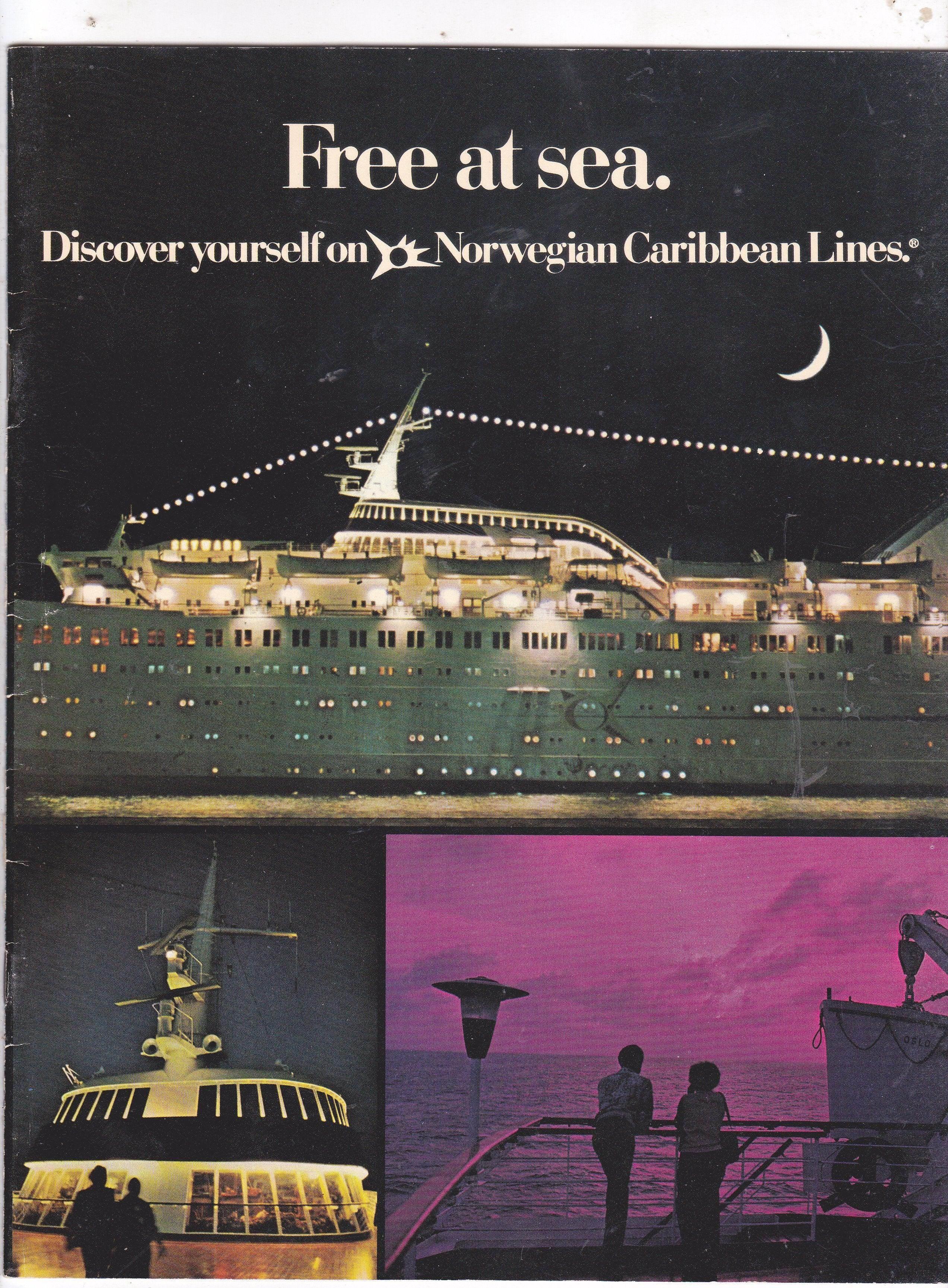 Norwegian Caribbean Southward Starward Skyward 1975 Cruise