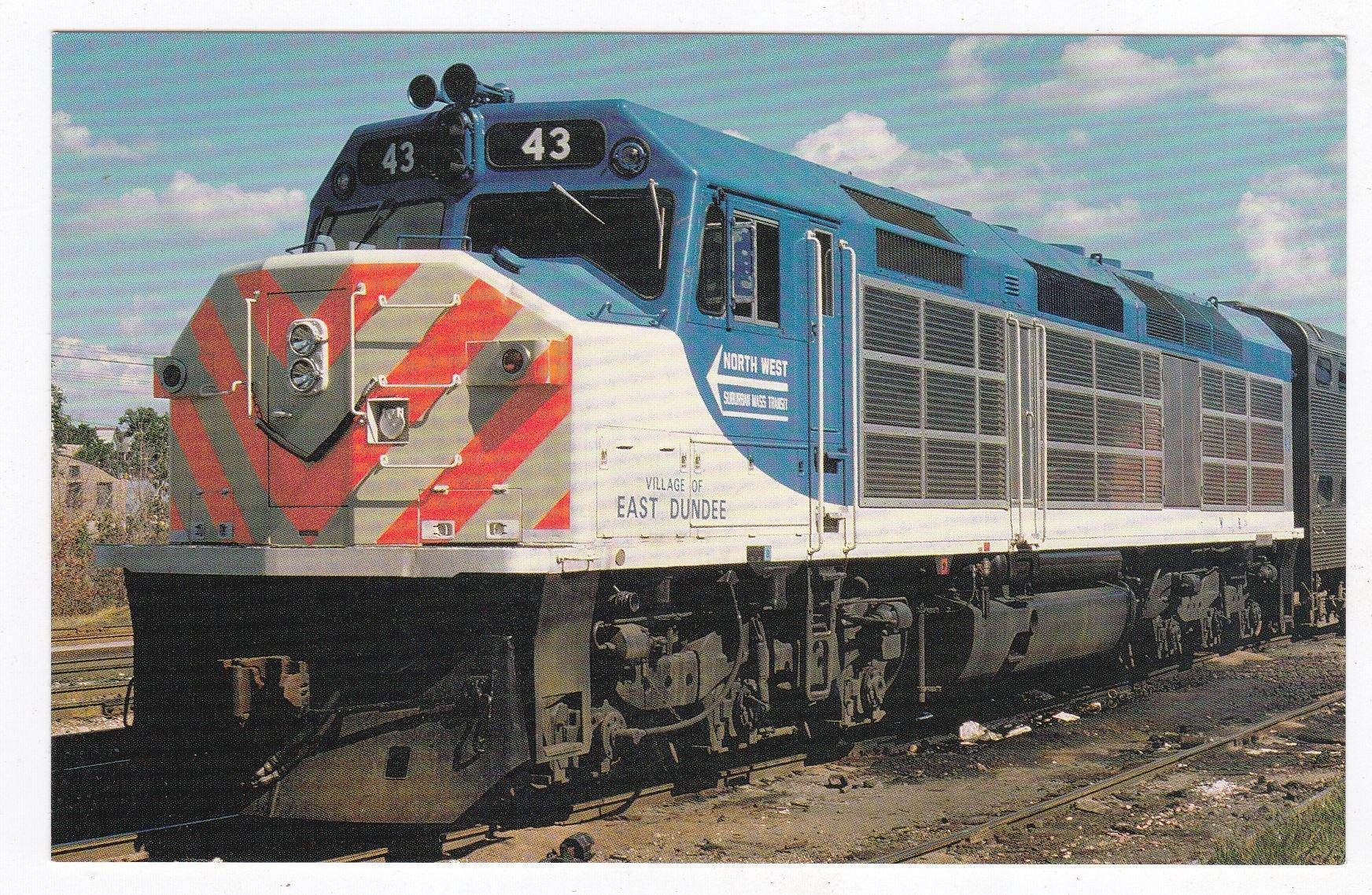 North West Suburban Mass Transit City of East Dundee EMD F40C - TulipStuff